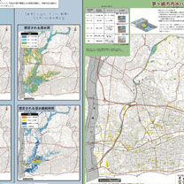 茅ヶ崎市内水ハザードマップ
