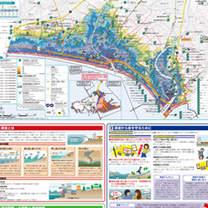 藤沢市津波ハザードマップ