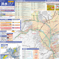 平塚市洪水マップ（金目川）